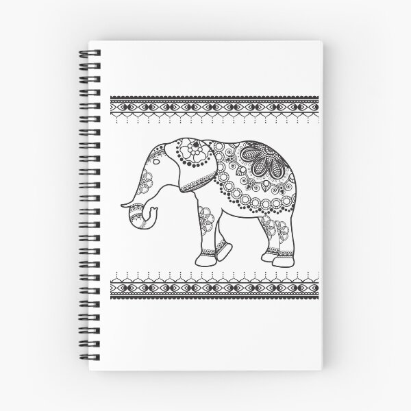 Item preview, Boho Elephant 3 designed and sold by TheWhiteRhyno.