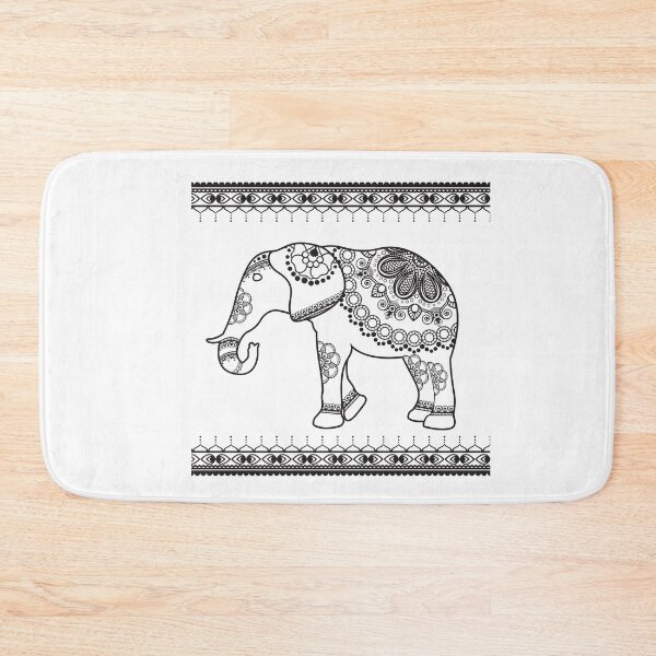 Item preview, Boho Elephant 3 designed and sold by TheWhiteRhyno.
