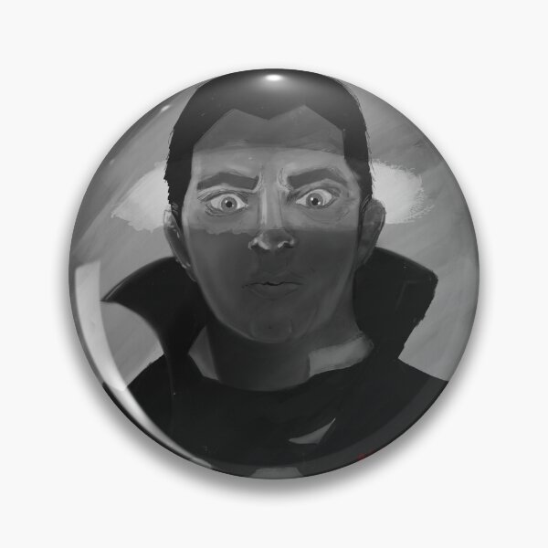 Item preview, Dracula Black and White Vampire designed and sold by ChrisChoDraws.