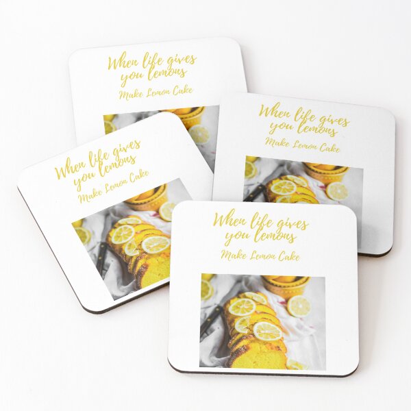 Item preview, When Life Gives You Lemons Make Lemon Cake designed and sold by Evian90.