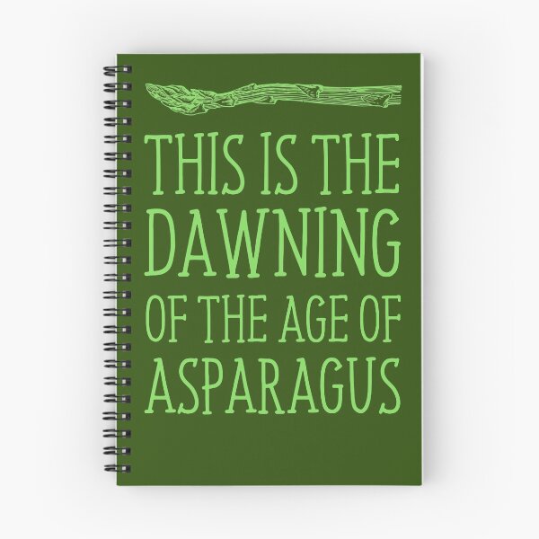 Item preview, This Is The Dawning Of The Age Of Asparagus designed and sold by bitsnbobs.