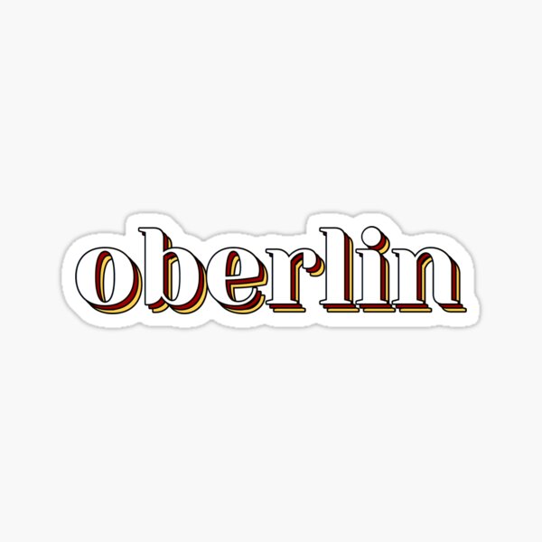 Oberlin College Sticker