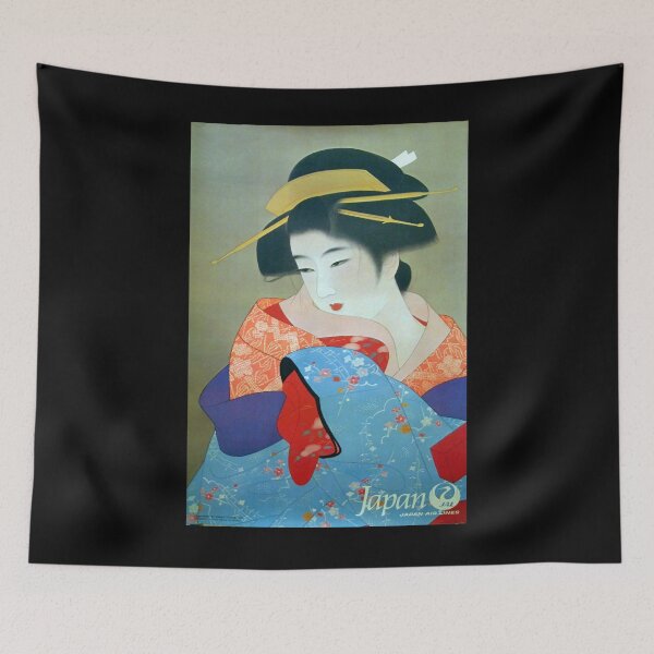 Item preview, Japan vintage travel poster designed and sold by stickart-marek.