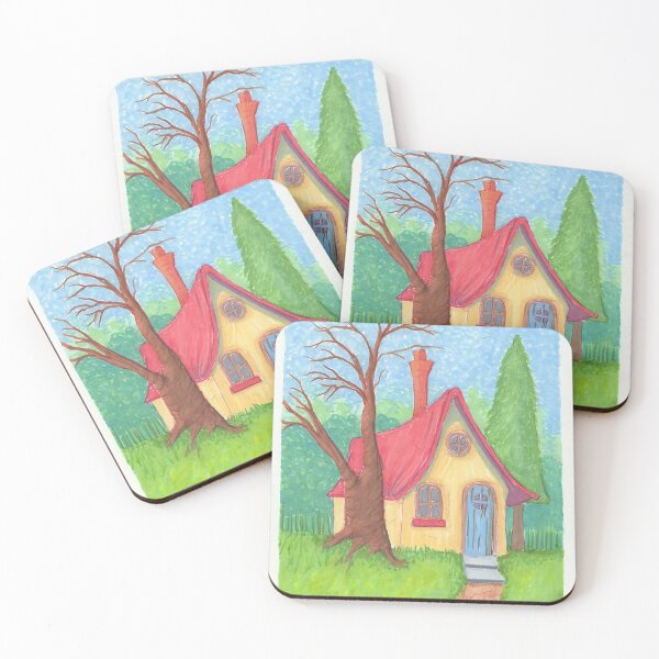 Item preview, Small Cottage designed and sold by ReneeDixonArt.