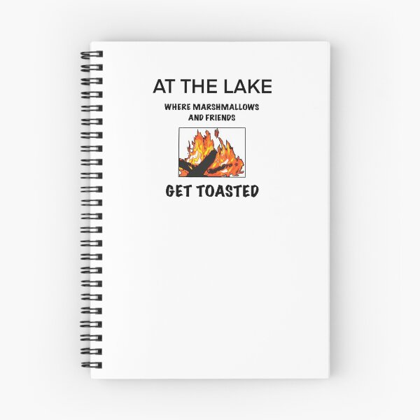 Item preview, At The Lake Get Toasted Colour designed and sold by ladyofthelakebc.