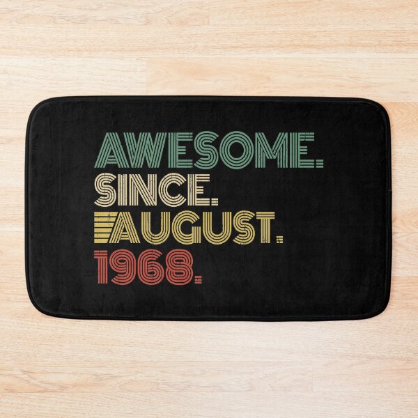 Item preview, Awesome Since August 1968 52nd Birthday Gift 52 Years Old Vintage August 1968 designed and sold by nana1099.