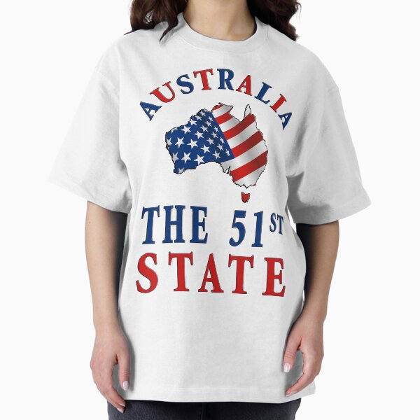 Artikel-Vorschau von  Einige haben argumentiert, wenn Australien und die USA näher kommen würden, würden sie einen Orgasmus haben. Seit die USA uns im Zweiten Weltkrieg gerettet haben, designt und verkauft von Darren Stein.