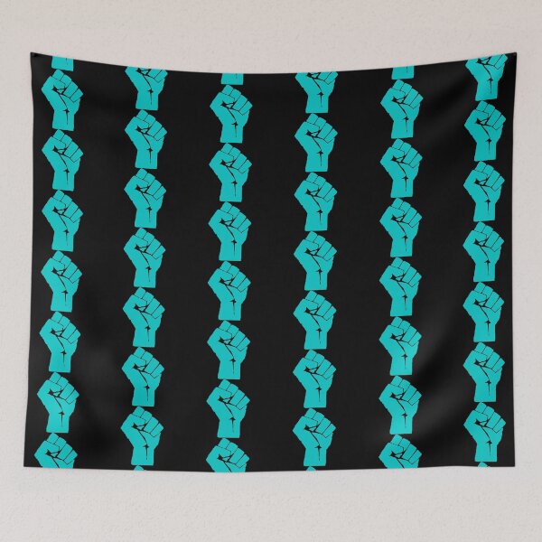 Item preview, Black Lives Matter Fist Teal designed and sold by Lauren  paige.