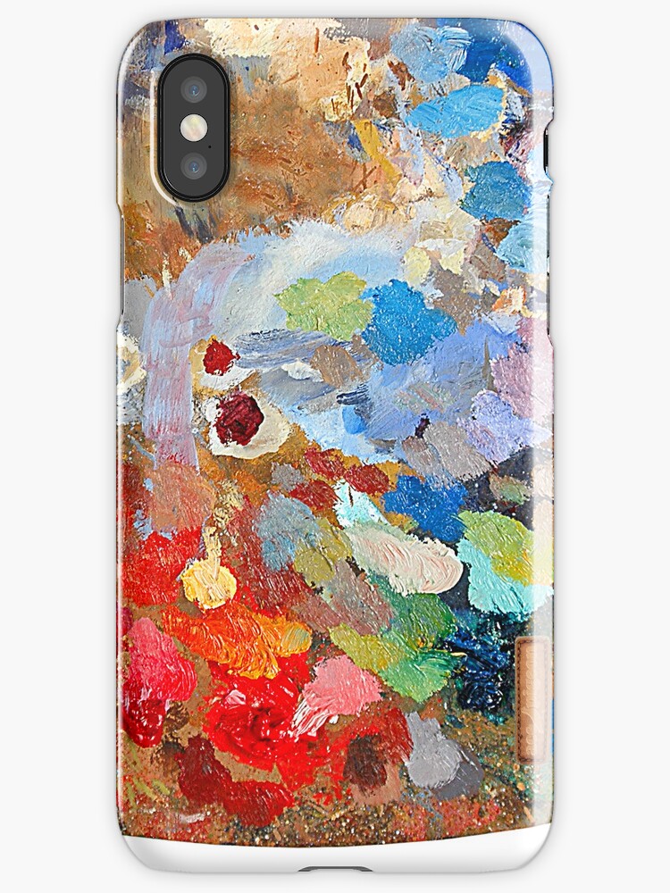 "Artist's palette" iPhone Cases & Skins by acepigeon Redbubble