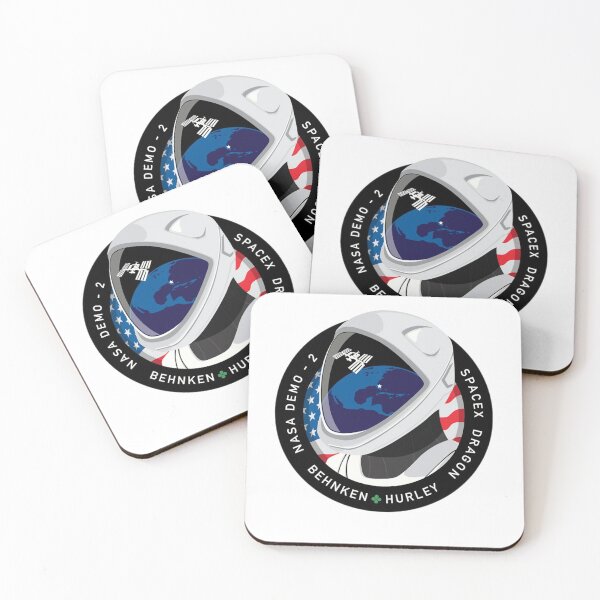 Item preview, SpaceX and NASA Demo 2 Official Launch America Mission Patch  designed and sold by pathicccccc.
