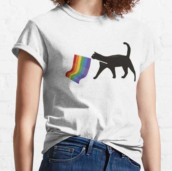 ein kleiner schwuler Katzenfreund! Classic T-Shirt
