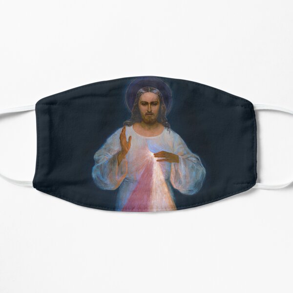 Jesus Divine Mercy Catholic St Margaret Mary Alacoque & Saint Faustina 200c Mask