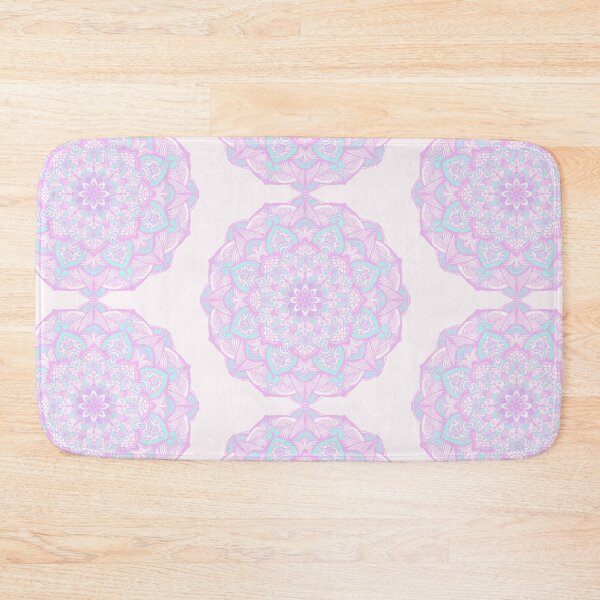 Item preview, light violet mandala designed and sold by MandalaFlowerArt.