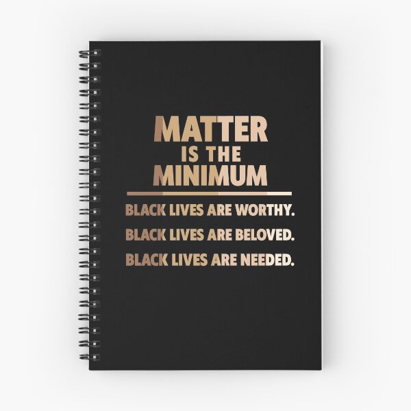Item preview, Matter is the minimum - Black lives Matter designed and sold by thegoodplan.