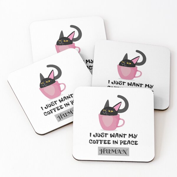 Item preview, I just want my coffee in peace human designed and sold by mademan3.