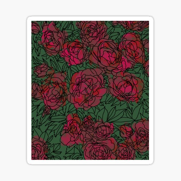 Item preview, Painting the roses red designed and sold by K-T-K.