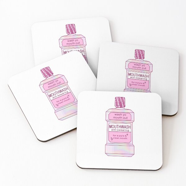 Item preview, Holographic Anti-Swearing Mouthwash designed and sold by thicker than  a sticker.