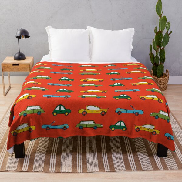 Item preview, Yellow and Green Cars with a Red background designed and sold by shadowbright.