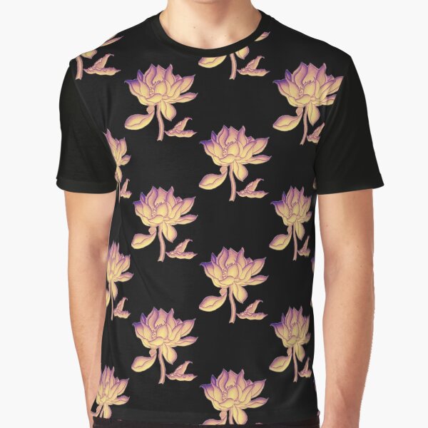 Lotus-like flower (purple-yellow hue) Graphic T-Shirt