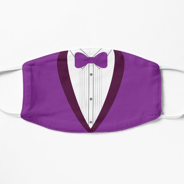 Purple Tuxedo Flat Mask