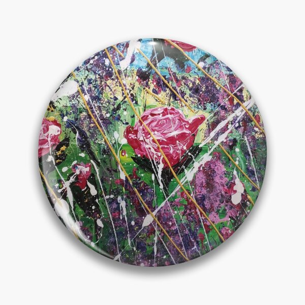 Item preview, Abstract Multi-Color Flowers designed and sold by LivingArtBrenda.