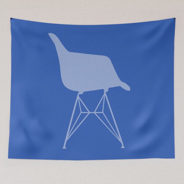 Item preview, Eames Style Chair - Blue designed and sold by aMano-mapping.
