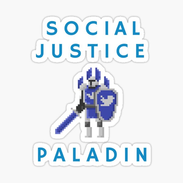Social Justice Paladin Sticker