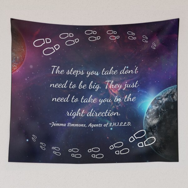 Item preview, The Steps You Take Space designed and sold by writeandrelax.