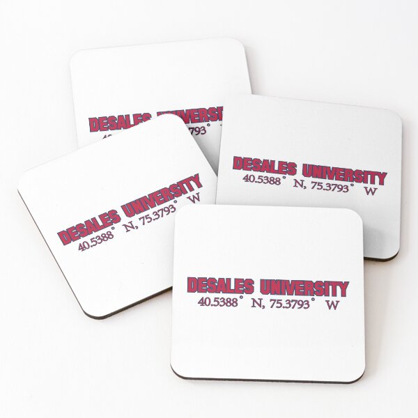 Item preview, DeSales University Coordinates designed and sold by kayleeoconnor.