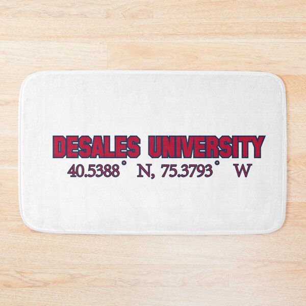 Item preview, DeSales University Coordinates designed and sold by kayleeoconnor.