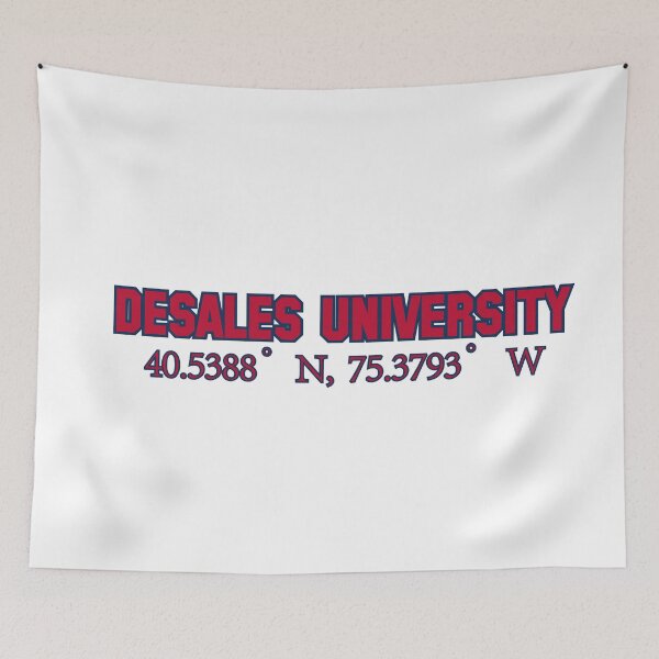 Item preview, DeSales University Coordinates designed and sold by kayleeoconnor.