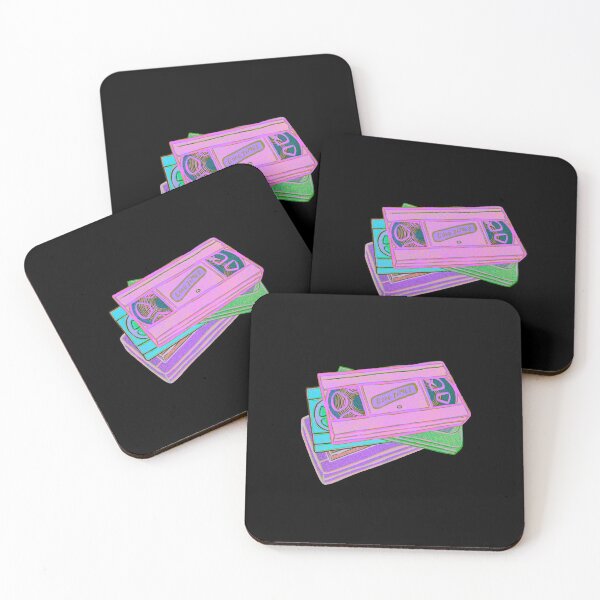 Item preview, VHS Stack - Pink designed and sold by The Brandwitch Shop.