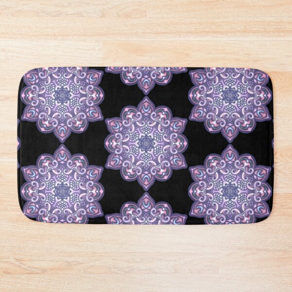 Item preview, violet mandala designed and sold by MandalaFlowerArt.