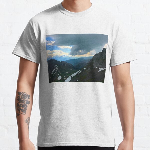 Cloudy Switzerland Classic T-Shirt
