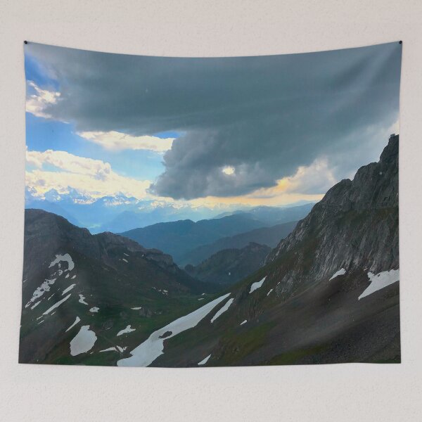 Item preview, Cloudy Switzerland designed and sold by Laura399.