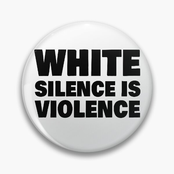 Item preview, White silence is VIOLENCE designed and sold by ThingsShop.