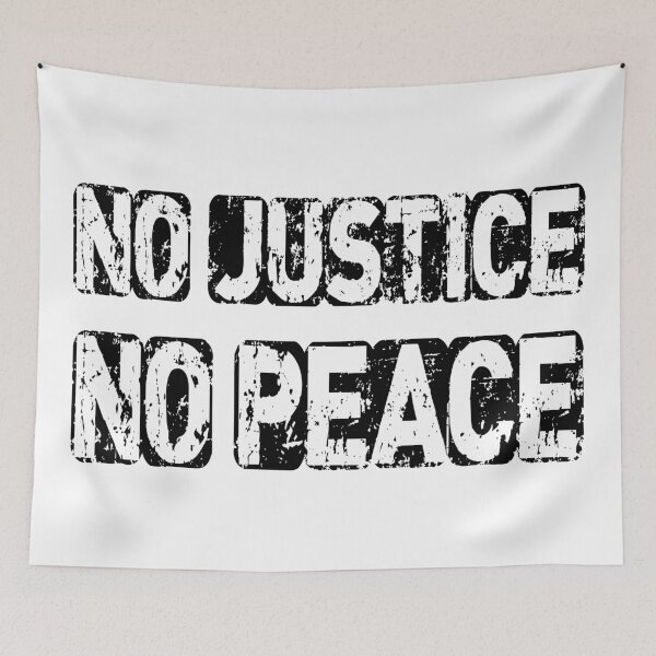 Item preview, No Justice No Peace designed and sold by ThingsShop.
