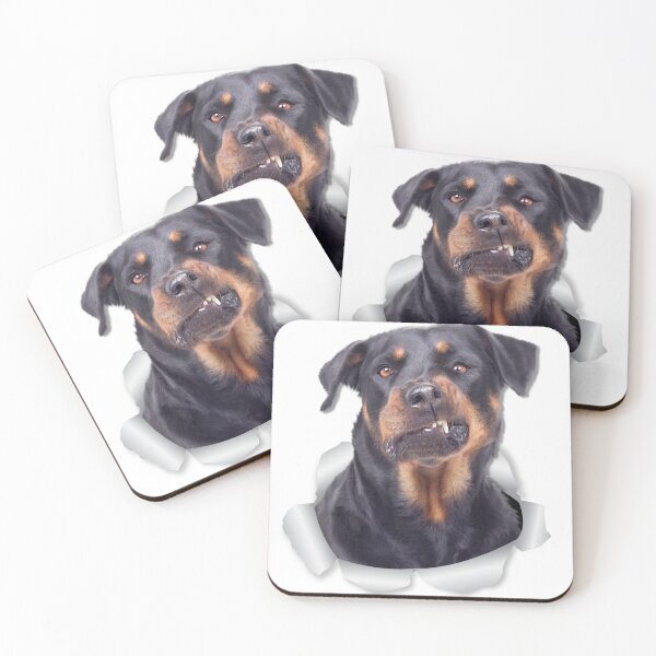 Item preview, angry dog designed and sold by Fine Art California.