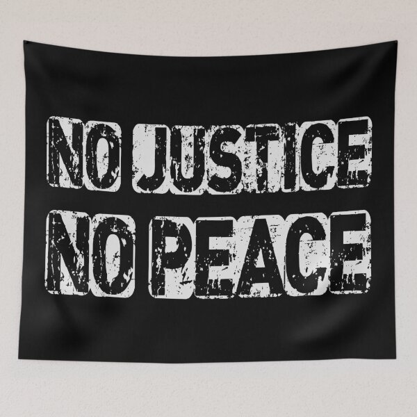 Item preview, No Justice No Peace designed and sold by ThingsShop.
