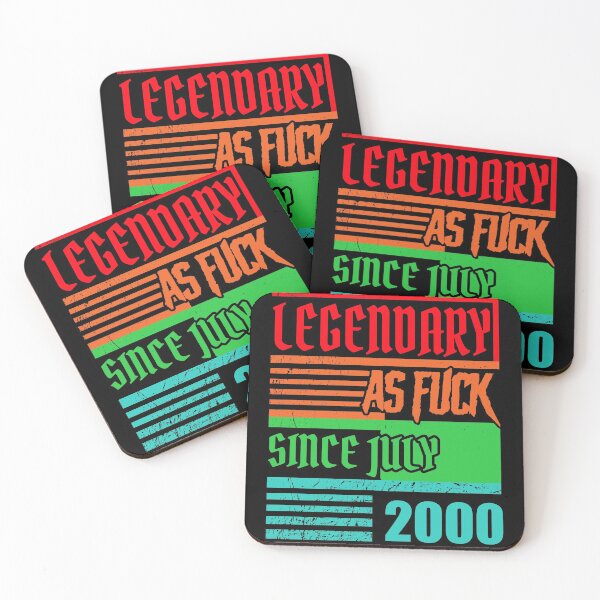 Item preview, 20th birthday legendary as fuck since July 2000 designed and sold by shurikaner.