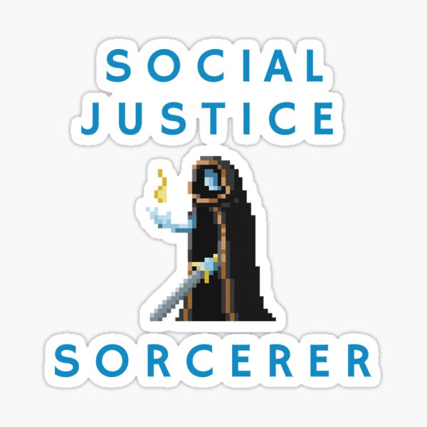 Social Justice Sorcerer Sticker
