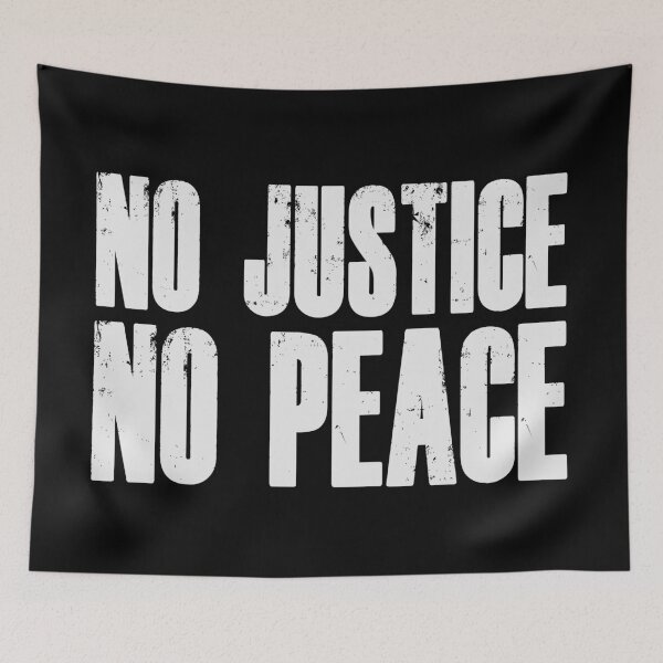 Item preview, No Justice No Peace designed and sold by ThingsShop.