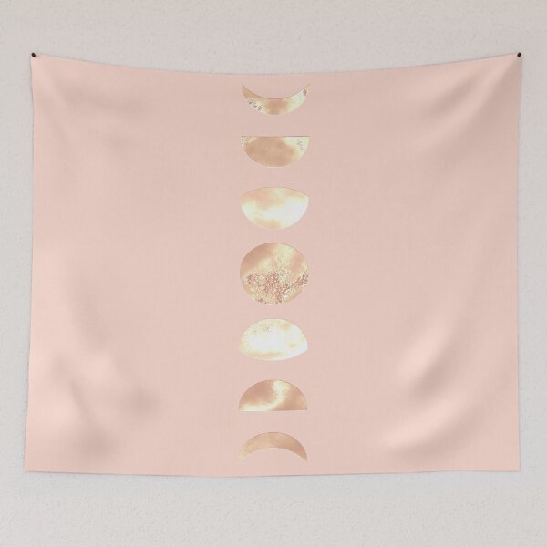 Item preview, Moon Phase Lunar Cycle Artwork Living Room Wall Art designed and sold by ChezM1989.