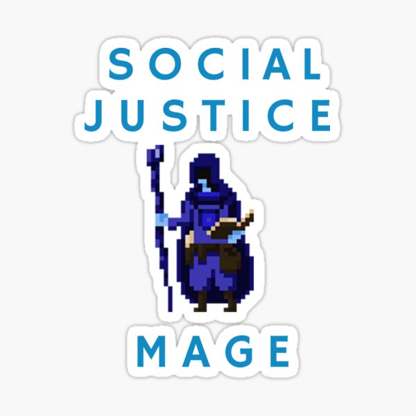 Social Justice Mage Sticker