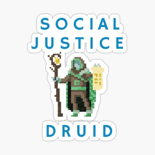 Social Justice Druid Sticker