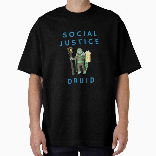 Social Justice Druid Oversized T-Shirt