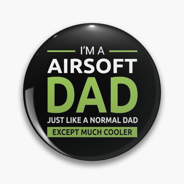 Item preview, Airsoft Dad Gun Player Fathers Day Gift designed and sold by TastefulTees.