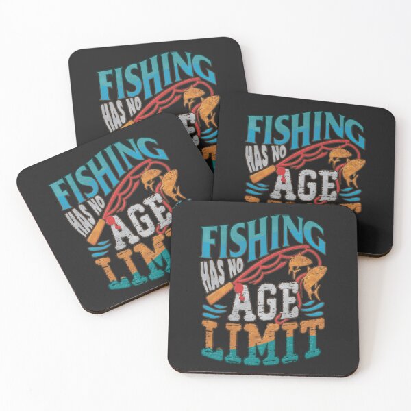 Item preview, funny fishing quote fishing gift fishing has no age limit designed and sold by Jelisandie.