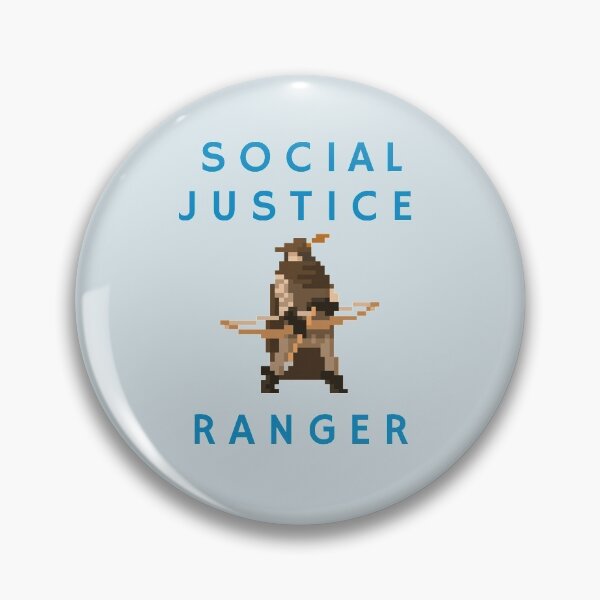 Item preview, Social Justice Ranger designed and sold by Nonadecimal.