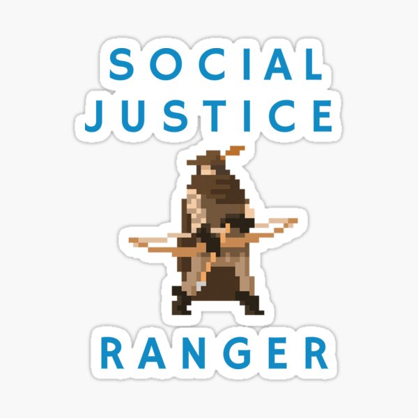 Social Justice Ranger Sticker
